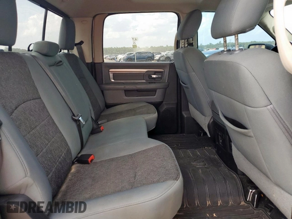 2019 Ram 1500 Big Horn with VIN 1C6RR6LT1KS546035, listed as a Copart auction lot 64569015 with 154,358 mi miles and Clean title. Bid and sale history available at DreamBid. Image 10.