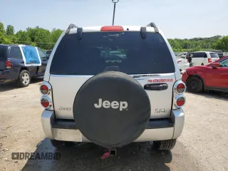 2006 Jeep Liberty Limited with VIN 1J4GK58K36W217473, listed as a Copart auction lot 58807735 with 166,107 mi miles and Non repairable. Bid and sale history available at DreamBid. Image 6.