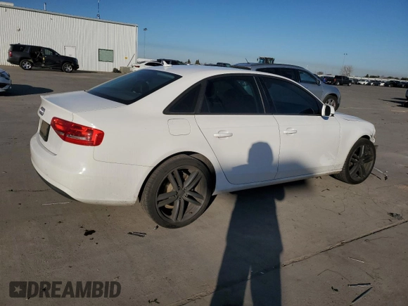 2014 Audi A4 Premium with VIN WAUAFAFL2EN042669, listed as a Copart auction lot 42349805 with 101,316 mi miles and Salvage Title. Bid and sale history available at carsss.com. Image 3.