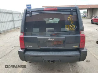 2008 Jeep Commander Sport with VIN 1J8HG48N88C182751, listed as a Copart auction lot 65712444 with 122,369 mi miles and Salvage Title. Bid and sale history available at carsss.com. Image 6.