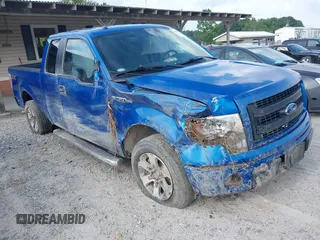 2014 Ford F-150 XL with VIN 1FTEX1CM0EKG29100, listed as a IAAI auction lot 42334851 with 129,545 mi miles and . Bid and sale history available at DreamBid. Image 1.