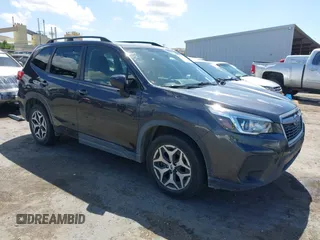 2019 Subaru Forester Premium with VIN JF2SKAGC4KH420956, listed as a IAAI auction lot 42244868 with 88,998 mi miles and . Bid and sale history available at DreamBid. Image 1.