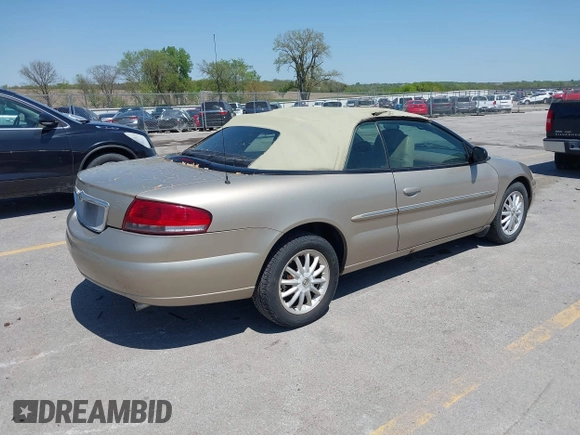 2002 Chrysler Sebring LXi with VIN 1C3EL55R62N279529, listed as a IAAI auction lot 42172867 with 79,536 mi miles and . Bid and sale history available at DreamBid. Image 4.