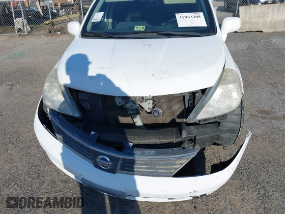 2009 Nissan Versa 1.8 SL with VIN 3N1BC13E99L476571, listed as a IAAI auction lot 41863208 with 1 mi miles. Bid and sale history available at carsss.com. Image 6.