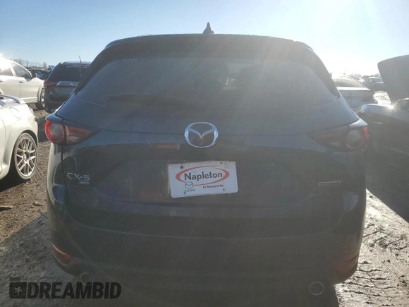 2021 Mazda CX-5 Grand Touring with VIN JM3KFBDM6M1499524, listed as a Copart auction lot 46604635 with 47,799 mi miles and Salvage Title. Bid and sale history available at carsss.com. Image 6.