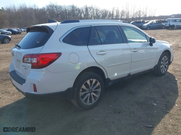 2017 Subaru Outback Touring with VIN 4S4BSETC8H3403963, listed as a IAAI auction lot 41649804 with 71,594 mi miles. Bid and sale history available at carsss.com. Image 4.
