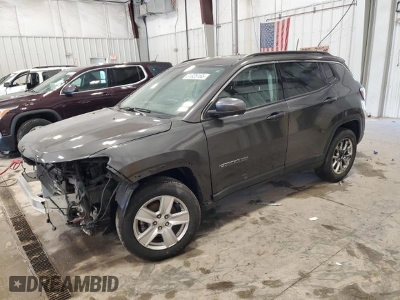 2022 Jeep Compass Latitude with VIN 3C4NJDBB1NT128394, listed as a Copart auction lot 61825165 with Not provided miles and Clean title. Bid and sale history available at DreamBid. Image 1.