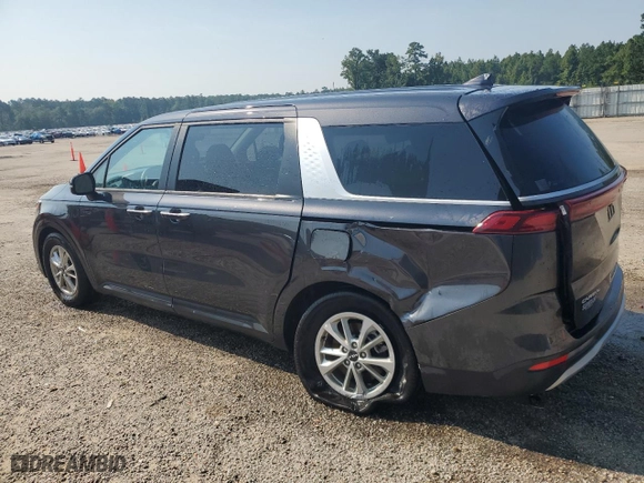 2024 Kia Carnival LX with VIN KNDNB4H31R6360779, listed as a Copart auction lot 66934804 with 22,680 mi miles and Salvage Title. Bid and sale history available at carsss.com. Image 2.
