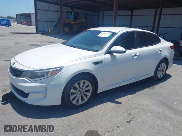 2018 Kia Optima S with VIN 5XXGT4L35JG251681, listed as a IAAI auction lot 42302319 with 154,612 mi miles and . Bid and sale history available at DreamBid. Image 2.