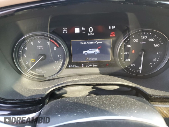 2020 Cadillac XT6 AWD Premium Luxury with VIN 1GYKPFRSXLZ208635, listed as a Copart auction lot 69057844 with 30,946 mi miles and Salvage Title. Bid and sale history available at carsss.com. Image 9.