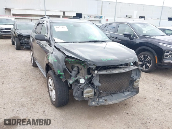2017 Chevrolet Equinox LT with VIN 2GNALCEK9H1571789, listed as a IAAI auction lot 42127073 with 118,067 mi miles and . Bid and sale history available at DreamBid. Image 1.