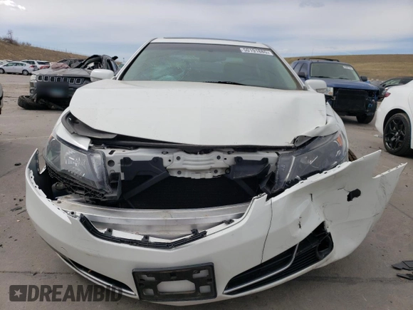 2012 Acura TL Tech Auto with VIN 19UUA9F57CA007811, listed as a Copart auction lot 50191885 with 73,550 mi miles and Salvage Title. Bid and sale history available at carsss.com. Image 5.