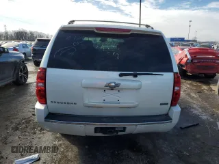 2010 Chevrolet Suburban LTZ with VIN 1GNUKKE34AR129518, listed as a Copart auction lot 44258685 with 207,002 mi miles and Clean Title. Bid and sale history available at carsss.com. Image 6.