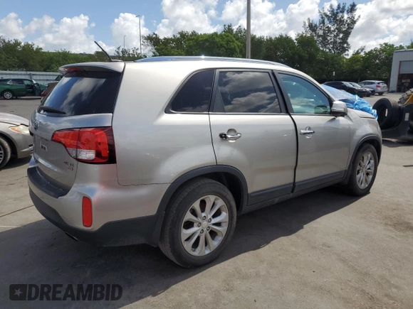 2014 Kia Sorento EX with VIN 5XYKUDA72EG428461, listed as a Copart auction lot 61653365 with 162,425 mi miles and Clean title. Bid and sale history available at DreamBid. Image 3.