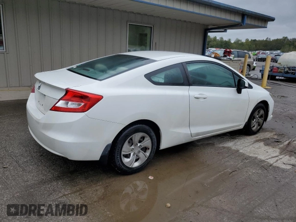 2013 Honda Civic Cpe LX with VIN 2HGFG3B53DH532958, listed as a Copart auction lot 73807914 with 111,216 mi miles and Salvage Title. Bid and sale history available at carsss.com. Image 3.