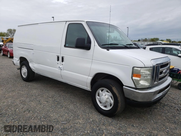 2008 Ford Econoline Cargo Commercial z VIN 1FTNE24L18DA96801, wystawiony jako Copart lot #50014355 z przebiegiem 145 664 mil mil oraz Czysty tytuł • Clean title. Historia ofert i sprzedaży dostępna na DreamBid. Obrazek 4.