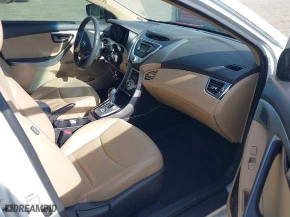 2012 Hyundai Elantra Limited with VIN 5NPDH4AE8CH150425, listed as a IAAI auction lot 41698777 with 103,870 mi miles. Bid and sale history available at carsss.com. Image 5.