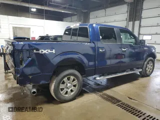 2012 Ford F-150 XL with VIN 1FTFW1EF0CFC58189, listed as a Copart auction lot 61142605 with 121,857 mi miles and Salvage title. Bid and sale history available at DreamBid. Image 3.