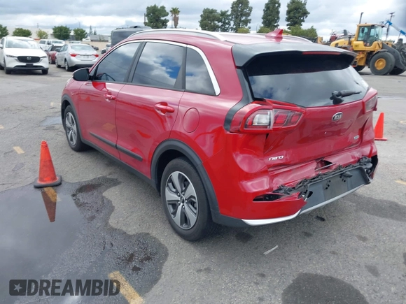 2018 Kia Niro EX with VIN KNDCC3LC7J5143379, listed as a IAAI auction lot 41793266 with 117,760 mi miles. Bid and sale history available at carsss.com. Image 3.