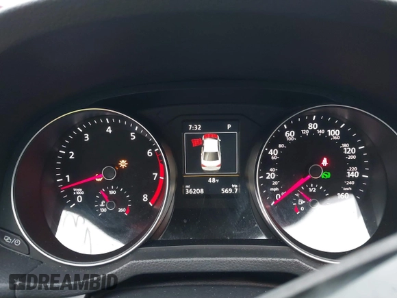 2019 Volkswagen Passat 2.0T Wolfsburg Edition with VIN 1VWLA7A3XKC007385, listed as a IAAI auction lot 41409014 with 36,208 mi miles. Bid and sale history available at carsss.com. Image 7.