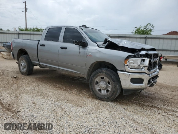 2024 Ram 2500 Tradesman with VIN 3C6UR5CL1RG328893, listed as a Copart auction lot 53486795 with 12,982 mi miles and Salvage title. Bid and sale history available at DreamBid. Image 4.