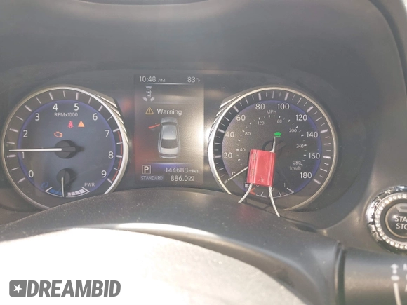 2014 Infiniti Q50 Hybrid Premium with VIN JN1AV7AP7EM691329, listed as a IAAI auction lot 41858913 with 144,688 mi miles and . Bid and sale history available at DreamBid. Image 7.
