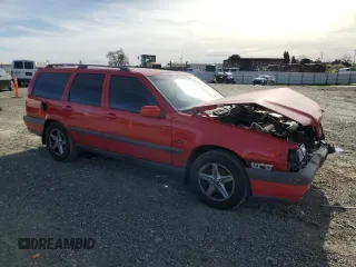 1998 Volvo V70 XC with VIN YV1LZ5649W2520599, listed as a Copart auction lot 45717415 with 216,118 mi miles and Salvage Title. Bid and sale history available at carsss.com. Image 4.