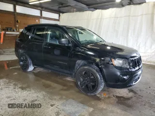 2016 Jeep Compass Sport with VIN 1C4NJDBBXGD598240, listed as a Copart auction lot 57887495 with 152,932 mi miles and Salvage title. Bid and sale history available at DreamBid. Image 4.