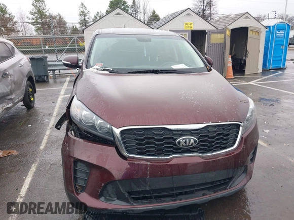 2020 Kia Sorento LX with VIN 5XYPG4A5XLG615276, listed as a IAAI auction lot 38376505 with 111,781 mi miles and . Bid and sale history available at DreamBid. Image 12.