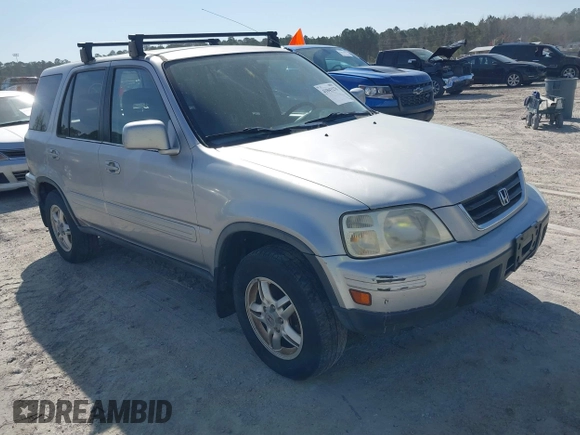 2001 Honda CR-V SE with VIN JHLRD187X1C031780, listed as a IAAI auction lot 41843270 with 220,901 mi miles. Bid and sale history available at carsss.com. Image 1.