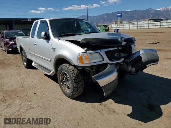 2003 Ford F-150 XL with VIN 2FTRX18L43CA34088, listed as a Copart auction lot 50604455 with 113,761 mi miles and Salvage Title. Bid and sale history available at carsss.com. Image 10.