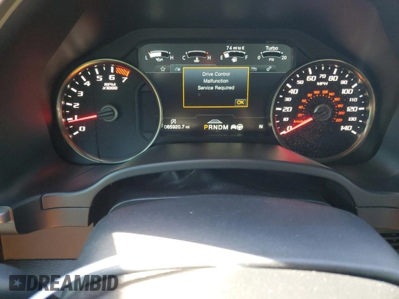2020 Ford F-150 Raptor with VIN 1FTFW1RG5LFB42473, listed as a Copart auction lot 47402535 with 65,920 mi miles and Salvage Title. Bid and sale history available at carsss.com. Image 9.
