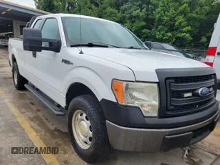 2014 Ford F-150 XL with VIN 1FTFX1EF4EKE59231, listed as a IAAI auction lot 42631384 with 279,670 mi miles and . Bid and sale history available at DreamBid. Image 43.