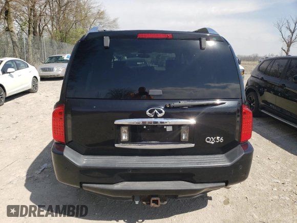 2009 Infiniti QX56 with VIN 5N3AA08C99N904254, listed as a Copart auction lot 53870745 with 142,972 mi miles and Clean Title. Bid and sale history available at carsss.com. Image 6.