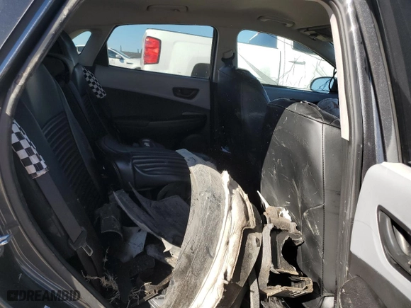 2021 Hyundai Kona SEL with VIN KM8K22AA2MU738964, listed as a Copart auction lot 46850085 with 66,243 mi miles and Salvage Title. Bid and sale history available at carsss.com. Image 11.