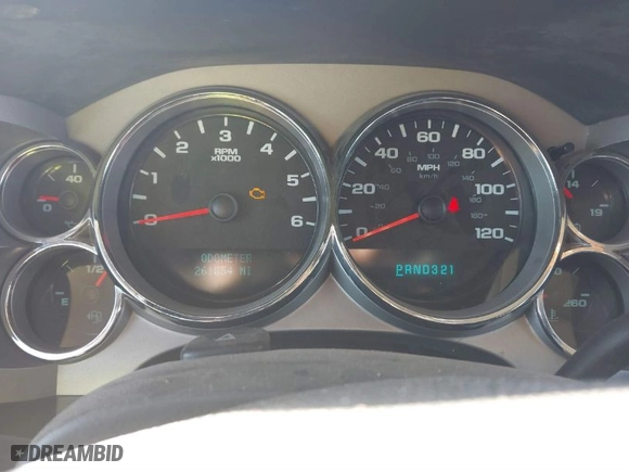 2008 Chevrolet Silverado 1500 LT w/1LT with VIN 2GCEK13M381227512, listed as a IAAI auction lot 41479521 with 261,854 mi miles. Bid and sale history available at carsss.com. Image 7.