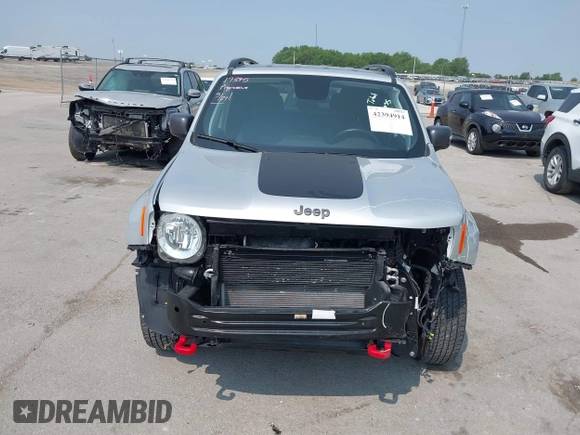 2018 Jeep Renegade Trailhawk z VIN ZACCJBCB6JPH86837, wystawiony jako IAAI lot #42394914 z przebiegiem 17 367 mil mil oraz . Historia ofert i sprzedaży dostępna na DreamBid. Obrazek 6.