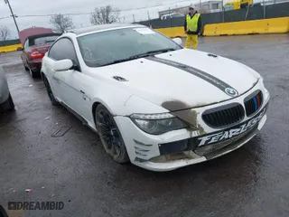 2008 BMW 6 Series 650i with VIN WBAEA53568CV90834, listed as a IAAI auction lot 41797237 with NaN miles. Bid and sale history available at carsss.com. Image 1.