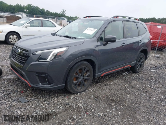 2022 Subaru Forester Special Sports with VIN JF2SKAJC1NH489228, listed as a IAAI auction lot 42499823 with 33,653 mi miles and . Bid and sale history available at DreamBid. Image 17.