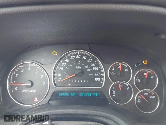 2008 GMC Envoy SLE2 with VIN 1GKDT13S482244279, listed as a IAAI auction lot 42144735 with 221,682 mi miles. Bid and sale history available at carsss.com. Image 7.