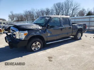 2015 Ford Super Duty F-250 SRW Lariat with VIN 1FT7W2BT0FEA75051, listed as a Copart auction lot 46356455 with 150,749 mi miles and Salvage Title. Bid and sale history available at carsss.com. Image 1.