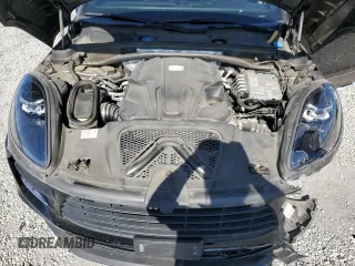 2021 Porsche Macan S with VIN WP1AB2A54MLB32797, listed as a Copart auction lot 57525655 with 30,031 mi miles and Salvage title. Bid and sale history available at DreamBid. Image 12.