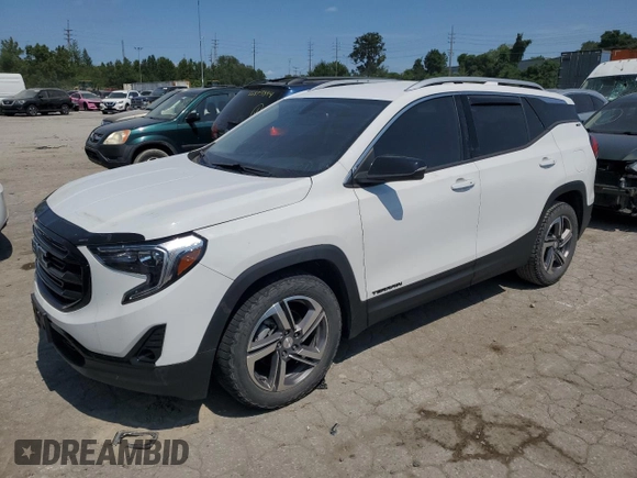2019 GMC Terrain SLT Diesel with VIN 3GKALREUXKL262680, listed as a Copart auction lot 62240564 with 119,398 mi miles and Salvage Title. Bid and sale history available at DreamBid. Image 1.