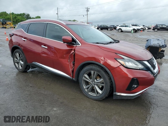 2019 Nissan Murano S with VIN 5N1AZ2MJ8KN101538, listed as a Copart auction lot 54148265 with 32,425 mi miles and Salvage Title. Bid and sale history available at carsss.com. Image 4.