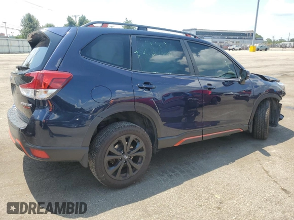 2021 Subaru Forester Special Sports with VIN JF2SKARCXMH475170, listed as a Copart auction lot 64339255 with 53,914 mi miles and Salvage title. Bid and sale history available at DreamBid. Image 3.