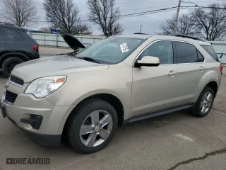 2012 Chevrolet Equinox LT w/1LT with VIN 2GNFLDE5XC6189451, listed as a Copart auction lot 47767355 with 134,282 mi miles and Salvage Title. Bid and sale history available at carsss.com. Image 1.