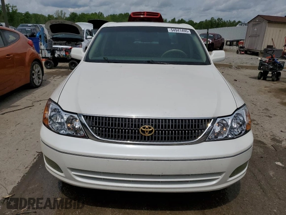 2001 Toyota Avalon XL z VIN 4T1BF28B01U154951, wystawiony jako Copart lot #54941495 z przebiegiem 256 554 mil mil oraz Nie do naprawy • Non repairable. Historia ofert i sprzedaży dostępna na DreamBid. Obrazek 5.