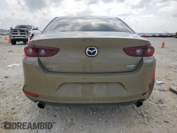 2024 Mazda 3 Carbon Edition with VIN 3MZBPBXYXRM409075, listed as a Copart auction lot 59189265 with 23,114 mi miles and Salvage title. Bid and sale history available at DreamBid. Image 6.