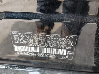 2006 Lexus IS 250 z VIN JTHCK262962002269, wystawiony jako IAAI lot #42508946 z przebiegiem Nie podano mil oraz . Historia ofert i sprzedaży dostępna na DreamBid. Obrazek 9.