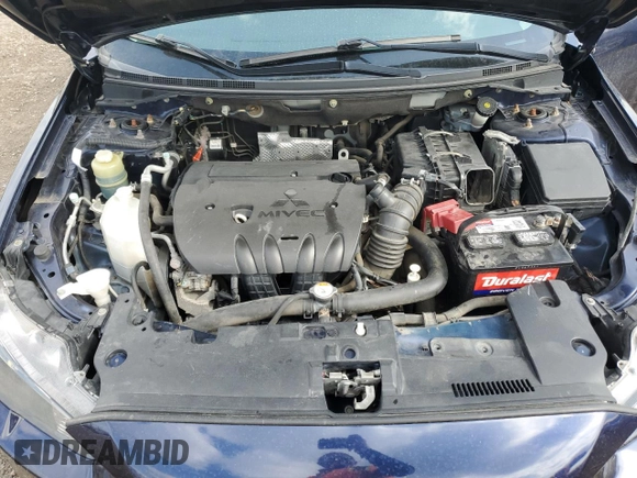 2014 Mitsubishi Lancer SE with VIN JA32V2FW7EU008838, listed as a Copart auction lot 54250055 with 173,592 mi miles and Clean Title. Bid and sale history available at carsss.com. Image 11.
